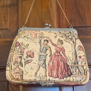 J.R. Florida Julius Resnick vintage tapestry 1960s handbag